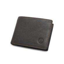 Load image into Gallery viewer, Men's Genuine Leather RFID Short Wallet - VWW 135