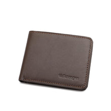 Load image into Gallery viewer, Men's Genuine Leather RFID Bi-Fold Wallet - VWW 124