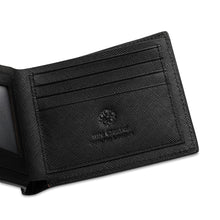Load image into Gallery viewer, Men's Genuine Leather RFID Blocking Bi Fold Wallet - NW 007