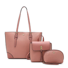 Load image into Gallery viewer, Women's 3-in-1 Tote Bag + Backpack + Pouch -HKW 9930