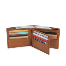 Load image into Gallery viewer, Men's Genuine Leather RFID Short Wallet - VWW 133