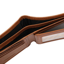 Load image into Gallery viewer, Men's Genuine Leather RFID Bi-Fold Wallet - VWW 126