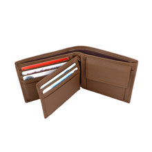 Load image into Gallery viewer, Men's Genuine Leather RFID Bi-Fold Wallet / Tri-Fold Wallet / Money Clip - VWW 130