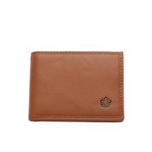 Load image into Gallery viewer, Men's Genuine Leather RFID Blocking Bi Fold Wallet - NW 014