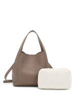Load image into Gallery viewer, Women's 2-In-1 Top Handle Bag & Zipper Pouch - HKC 8093