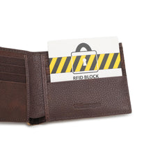 Load image into Gallery viewer, Men's Genuine Leather RFID Short Wallet - VWW 134