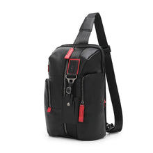Load image into Gallery viewer, Men's Leather Chest Bag / Sling Bag / Backpack - VVV 10015