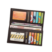 Load image into Gallery viewer, Men's Genuine Leather RFID Bi-Fold Wallet - VWW 124