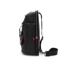 Load image into Gallery viewer, Men's Leather Chest Bag / Sling Bag / Backpack - VVV 10015