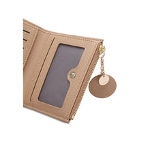 Load image into Gallery viewer, Women's Faux Leather Short Purse / Wallet - SLP 34