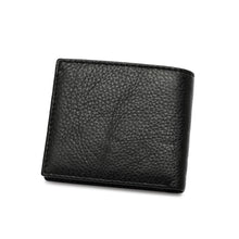 Load image into Gallery viewer, Men's Genuine Leather RFID Bi-Fold Wallet - VWW 127