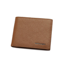 Load image into Gallery viewer, Men's Genuine Leather RFID Bi-Fold Wallet / Tri-Fold Wallet / Money Clip - VWW 130