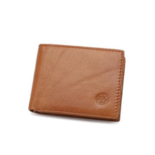 Load image into Gallery viewer, Men's Genuine Leather RFID Bi-Fold Wallet - VWW 126