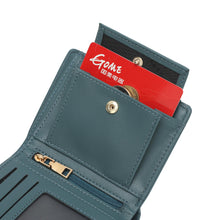 Load image into Gallery viewer, Women's Short Purse / Wallet With Coin Compartment - KP 014