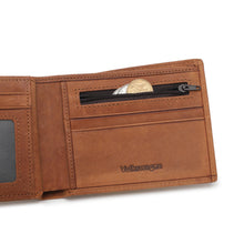 Load image into Gallery viewer, Men's Genuine Leather RFID Short Wallet - VWW 133