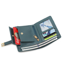 Load image into Gallery viewer, Women's Short Purse / Wallet With Coin Compartment - KP 014