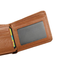 Load image into Gallery viewer, Men's Genuine Leather RFID Bi-Fold Wallet - VWW 126