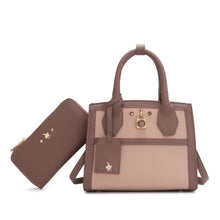 Load image into Gallery viewer, 2 In 1 Women's Top Handle Sling Bag + Long Purse - HFM 26048