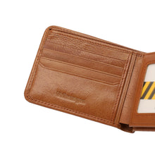 Load image into Gallery viewer, Men's Genuine Leather RFID Bi-Fold Wallet - VWW 126