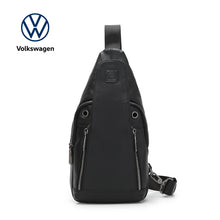 Load image into Gallery viewer, Men's Leather Chest Bag / Sling Bag / Crossbody Bag - VVT 10013