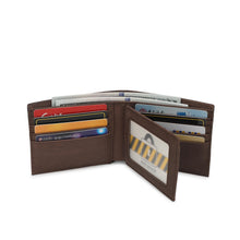 Load image into Gallery viewer, Men's Genuine Leather RFID Short Wallet - VWW 136