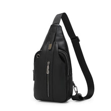 Load image into Gallery viewer, Men's Leather Chest Bag / Sling Bag / Crossbody Bag - VVU 10014