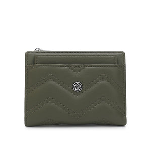 Women's Quilted Bi Fold Purse With Card Holder - NP 042