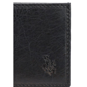 Men's Faux Leather RFID Short Wallet - SW 166