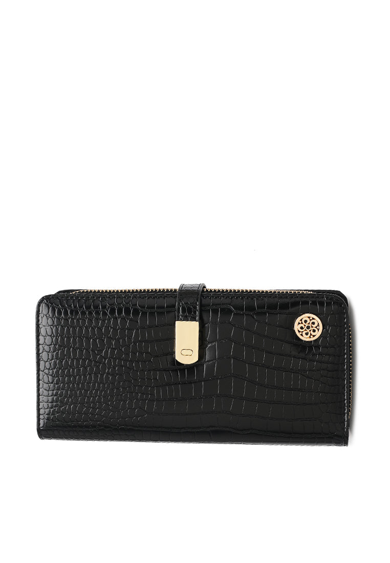 Women's Bi Fold Long Zipper Purse - NP 010