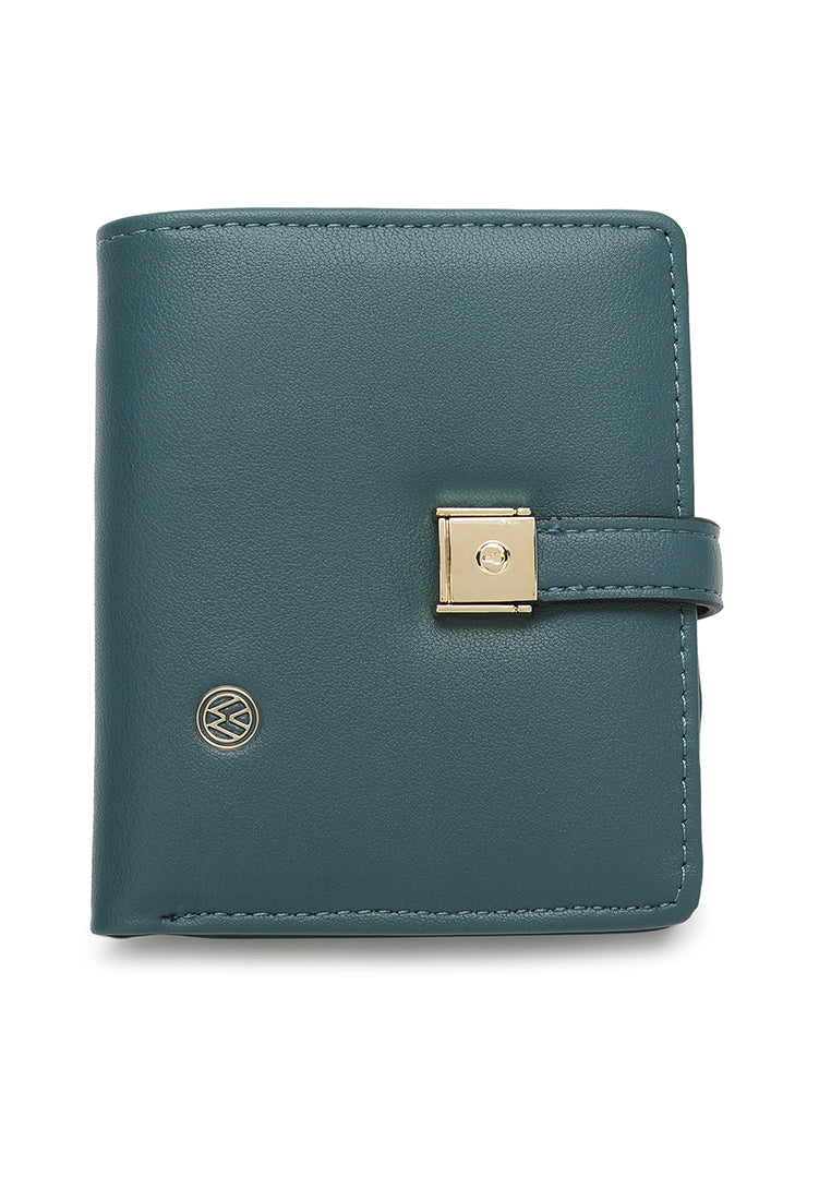 Women's Short Purse / Wallet With Coin Compartment - KP 014