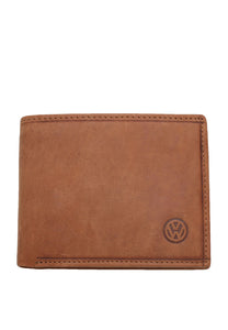 Men's Genuine Leather RFID Short Wallet - VWW 133