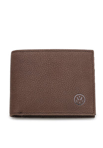 Men's Genuine Leather RFID Short Wallet - VWW 136