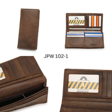 Load image into Gallery viewer, Men&#39;s Leather RFID Wallet - JPW 102