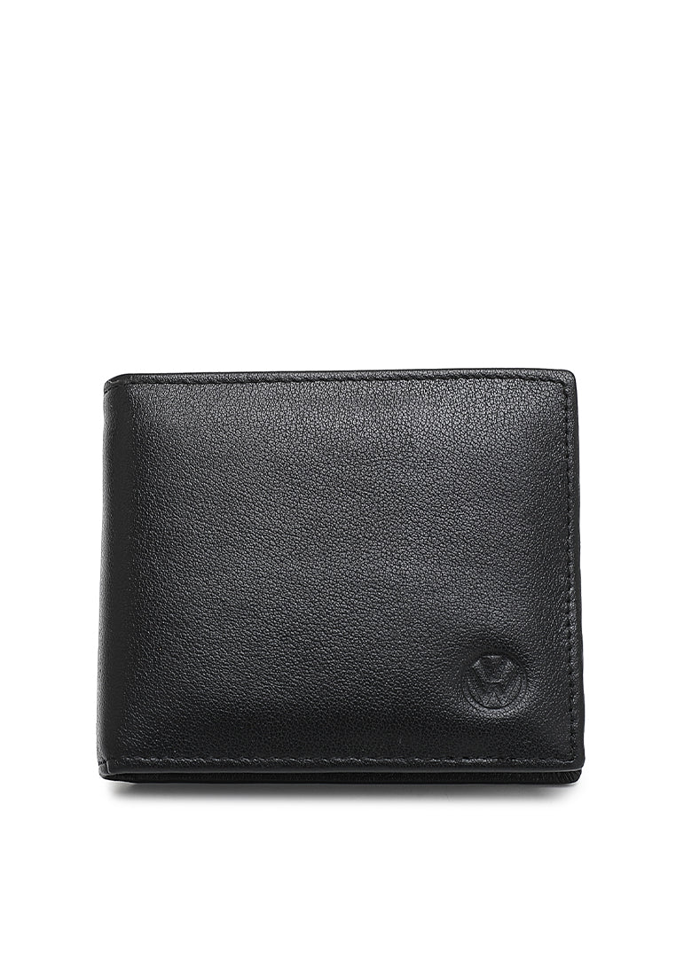 Men's Genuine Leather RFID Bi-Fold Wallet - VWW 142