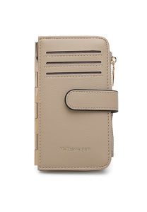Women's Leather Card Holder With Coin Compartment - KP 023