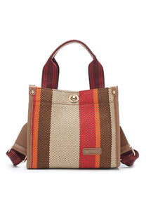 Women's Canvas Top Handle Sling Bag - HJZ 5539