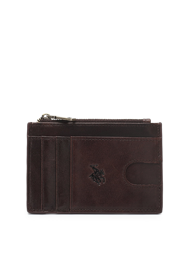 Men's Genuine Leather RFID Card Holder / Landyard - SW 200