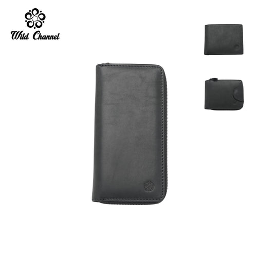 Men's Genuine Leather RFID Blocking Wallet - NW 016