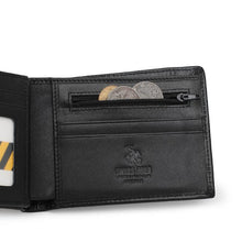 Load image into Gallery viewer, Gift Set - Leather RFID Wallet + 35mm Automatic Buckle Belt - SGS 572-8