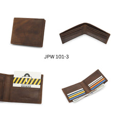 Load image into Gallery viewer, Men&#39;s Leather RFID Wallet - JPW 101