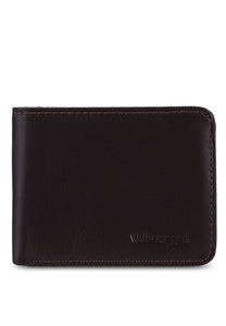 Men's Genuine Leather RFID Bi-Fold Wallet - VWW 124