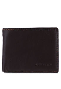 Men's Genuine Leather RFID Bi-Fold Wallet - VWW 124