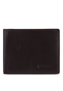 Men's Genuine Leather RFID Bi-Fold Wallet - VWW 124