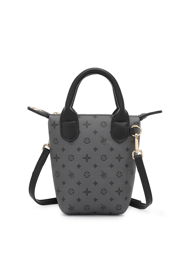 Women's Monogram Top Handle Sling Bag / Crossbody Bag - HNE 061