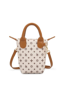 Women's Monogram Top Handle Sling Bag / Crossbody Bag - HNE 061