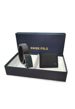 Load image into Gallery viewer, Gift Set - Genuine Leather RFID Wallet + 35mm Automatic Belt - SGS 572-3