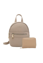 Load image into Gallery viewer, Women's Backpack / Sling Bag + Short Purse / Wallet - SEU 9933