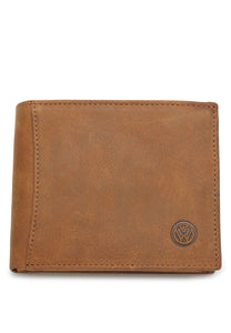 Men's Genuine Leather RFID Short Wallet - VWW 133