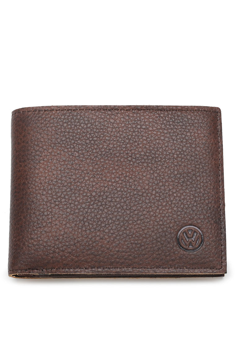 Men's Genuine Leather RFID Short Wallet - VWW 134