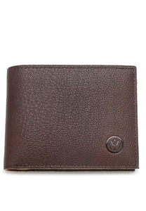 Men's Genuine Leather RFID Short Wallet - VWW 134